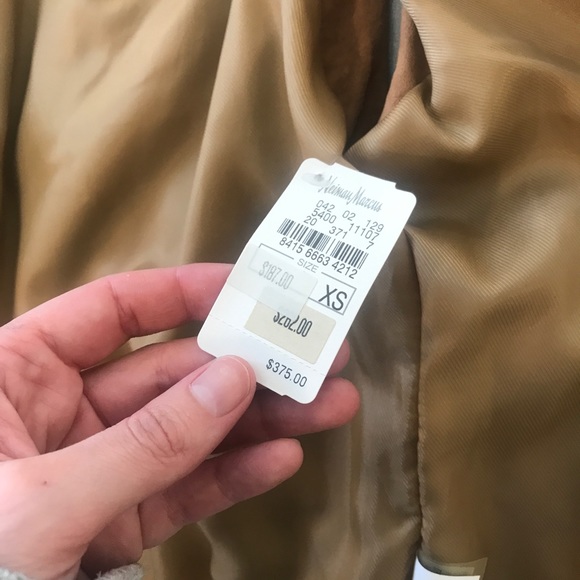 Elie Tahari Suede Leather Vest with Belt NWT - Picture 4 of 8